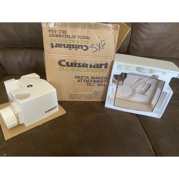 Cuisinart Accessory Pasta Maker Attachment DLC-854 for Cuisinart DLC-8 - Picture 1 of 11